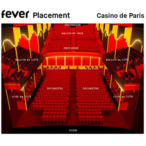  plan de la salle du casino de paris